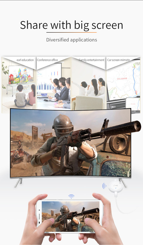 دانگل وایرلس انتقال تصویر Girihe 4K