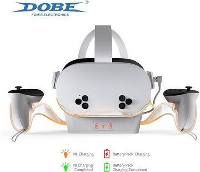 استند و شارژر همزمان ۲ کنترلر بازی DOBE مدل 0Q-2