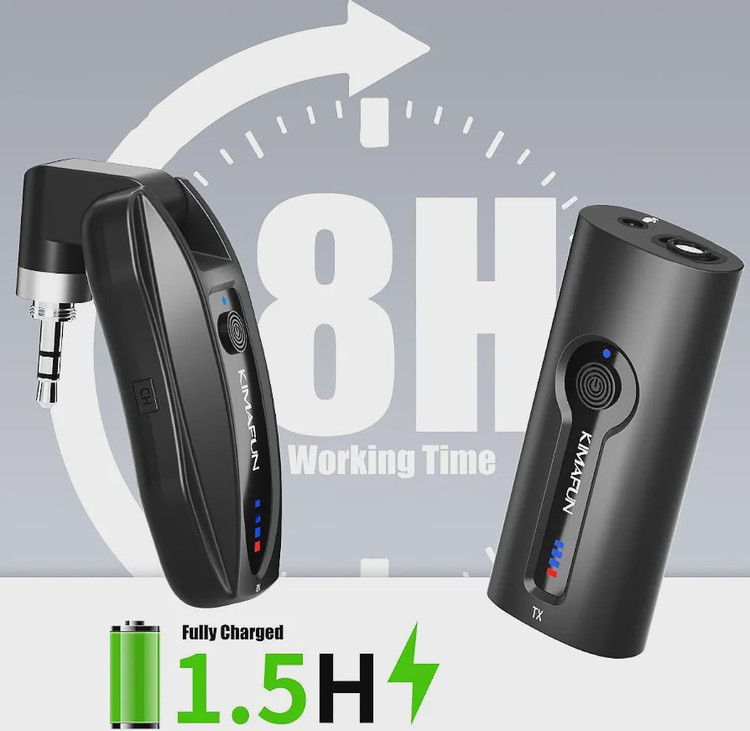میکروفون بیسیم یقهای KIMAFUN مدل KM-G70