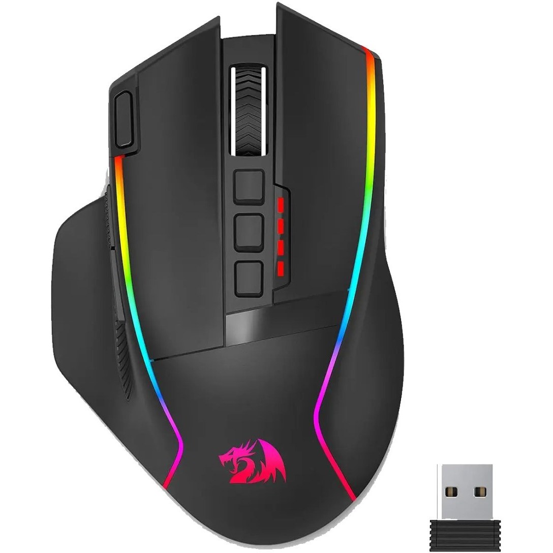 ماوس گیمینگ ردراگون مدل M915 RGB بی‌سیم