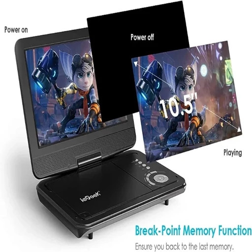 پخشکننده DVD قابل حمل LK-103