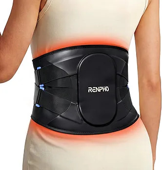 کمربند طبی هوشمند رنفو مدل R-HAP65 با ماساژ حرارتی و ویبره