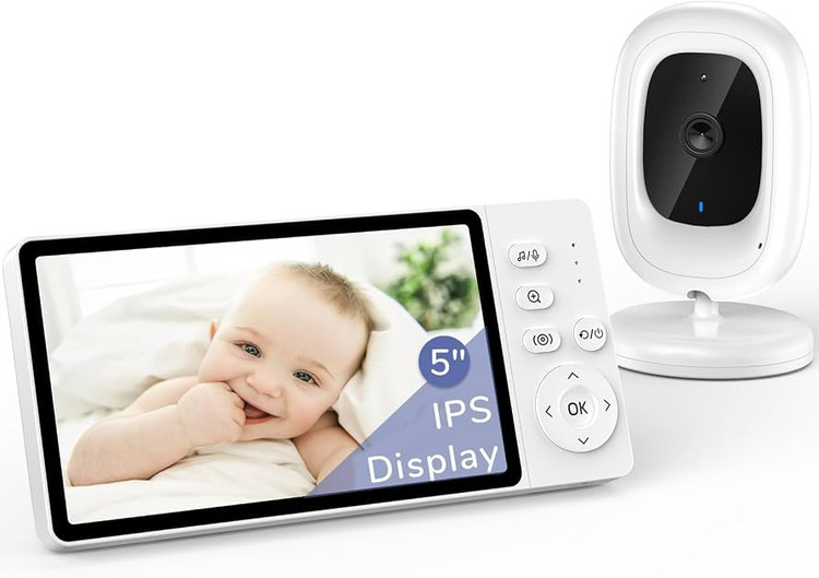 مانیتور تصویری کودک VB619 با صفحه 5 اینچی و دید در شب