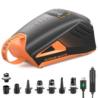 پمپ باد شارژی Outdoor Master Shark 3 با فشار ۲۰ PSI و باتری داخلی