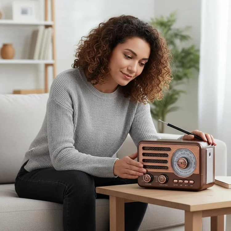 اسپیکر بلوتوثی قابل حمل Music Enjoy SG-31BT با رادیو FM