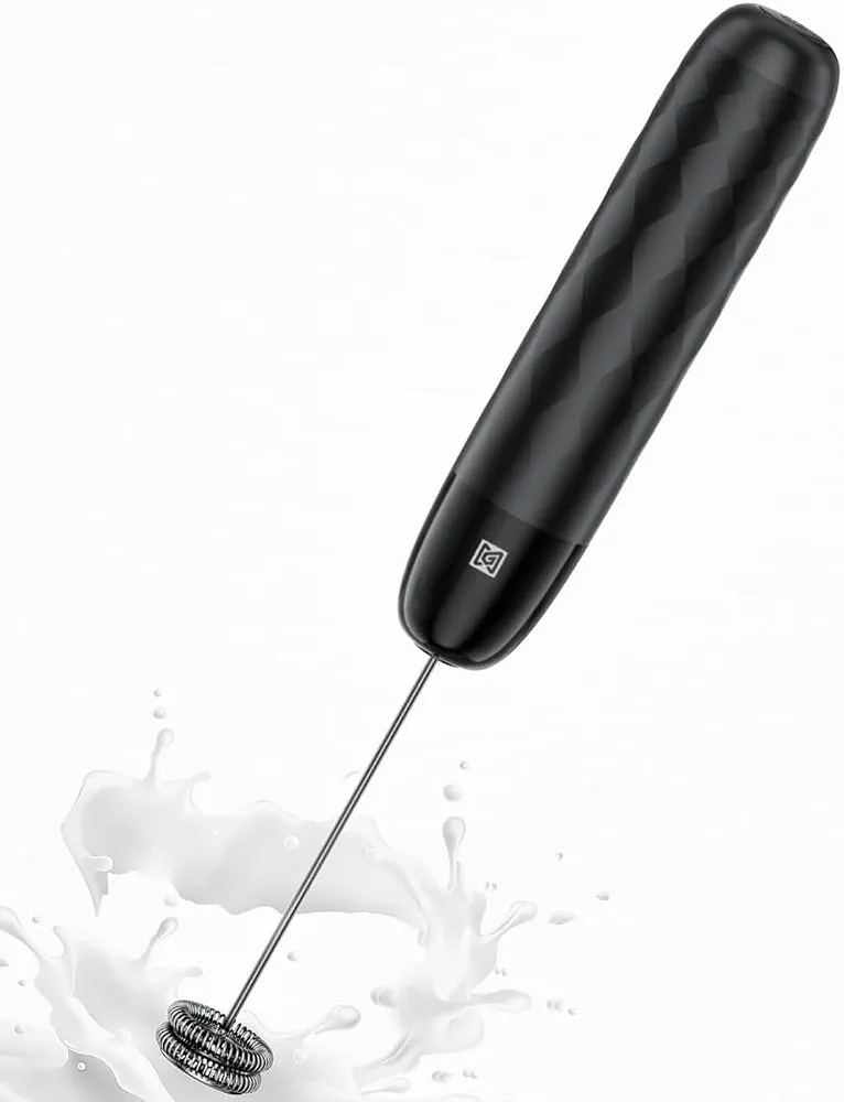 کف ساز شیر شارژی LunaFro Mini مدل MHMF06 با ۳ سطح سرعت و همزن استیل