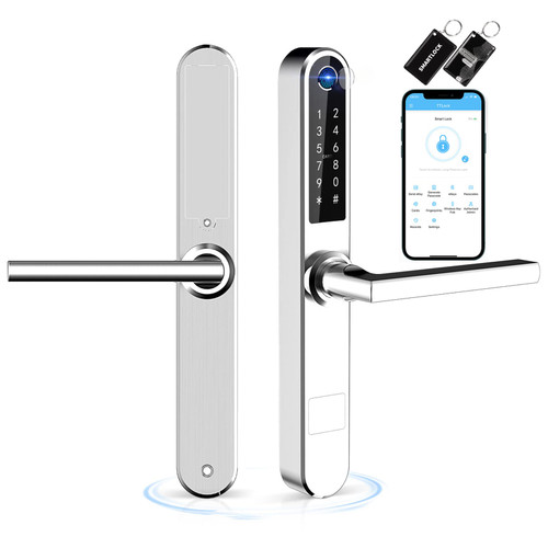 قفل هوشمند Roveno Smart Lock S31B اثر انگشتی با ۵ روش باز کردن و وایفای