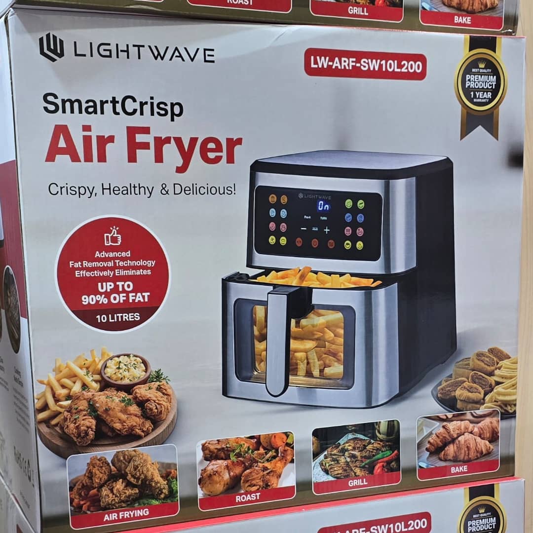 سرخ کن بدون روغن لایت‌ویو اسمارت کریسپ ۱۰ لیتر مدل LW-ARF-SW10L200
