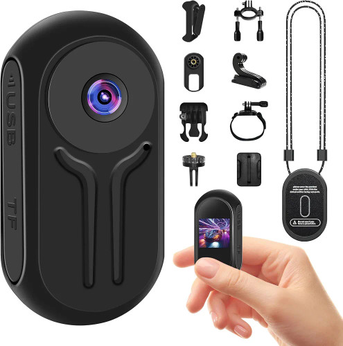 دوربین اکشن مینی 360 درجه Full HD با لوازم نصب موتور و دوچرخه