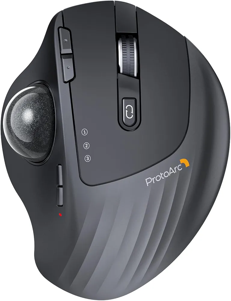 ماوس ترکبال بی‌سیم ارگونومیک ProtoArc EM01-NL بلوتوثی قابل شارژ