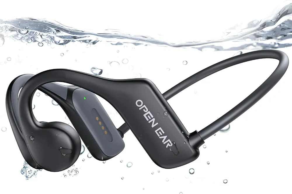 هدفون بی‌سیم استخوانی OPENEAR AS19 با حافظه ۳۲ گیگابایت و ضدآب IP68