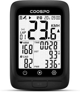 کامپیوتر دوچرخه GPS Coospo BC107 با اتصال ANT+ و بلوتوث