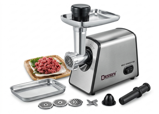 چرخ گوشت دسینی مدل 808 با موتور 1200 وات و بدنه استیل ضدزنگ