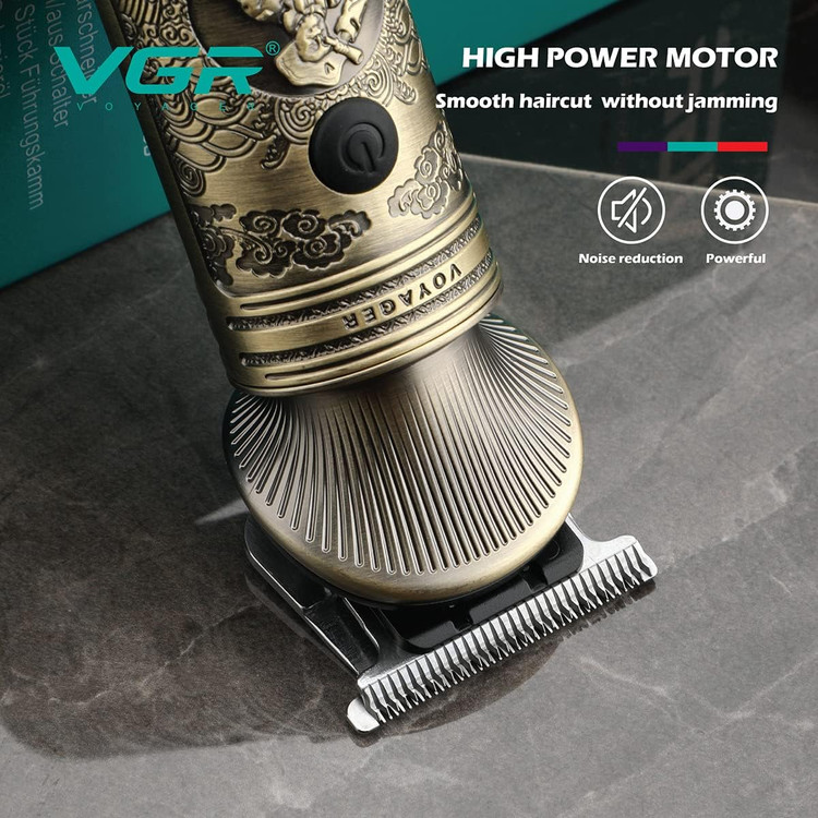 ماشین اصلاح موی سر و صورت VGR V-962 با تیغه خودتیز شونده