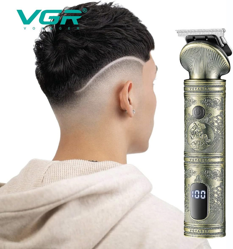 ماشین اصلاح موی سر و صورت VGR V-962 با تیغه خودتیز شونده