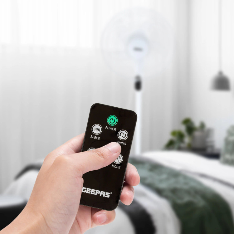 پنکه ایستاده هوشمند جیپاس GF21159 با موتور تمام مس و کنترل WiFi