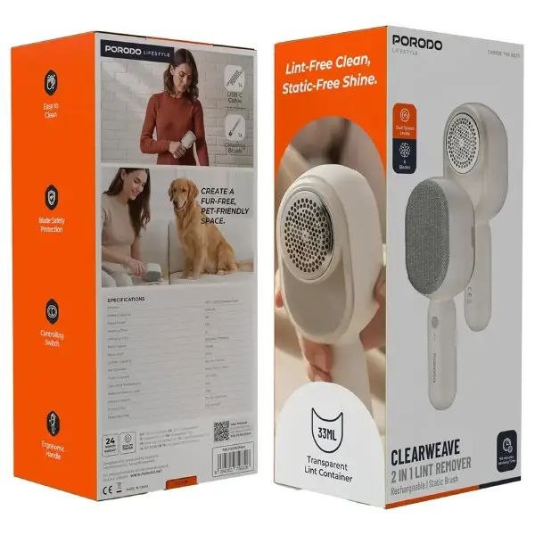 پرزگیر دوکاره پرودو ClearWeave با باتری 600 میلیآمپری