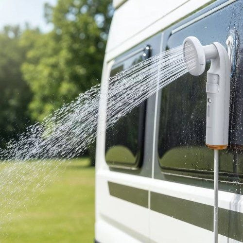 دستگاه دوش و بیدت مسافرتی شارژی پرودو با قابلیت اتصال به بطری آب