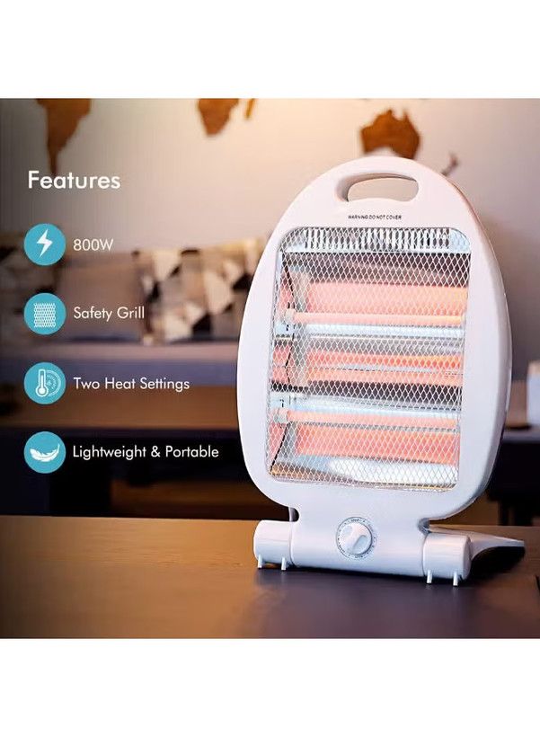 هیتر کوارتز نوا مدل NH-1250H بخاری برقی رومیزی با دو توان حرارتی