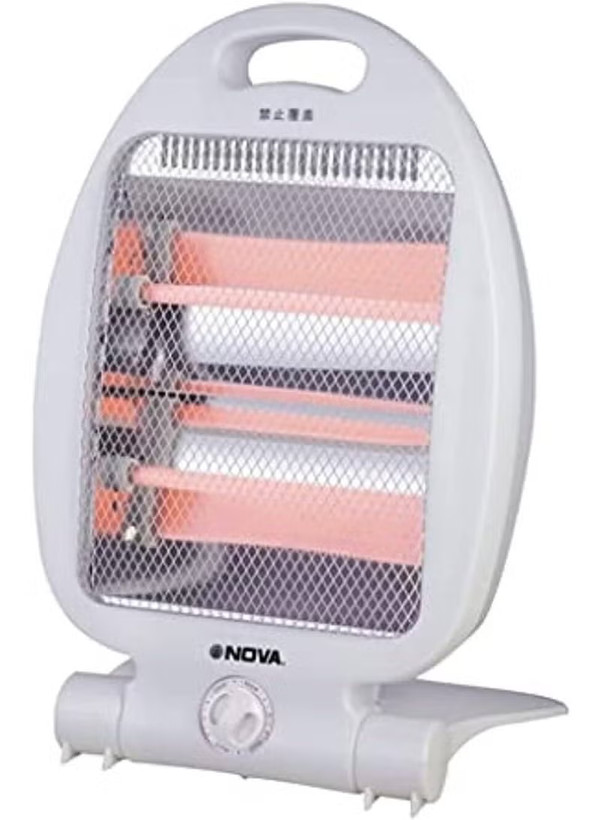 هیتر کوارتز نوا مدل NH-1250H بخاری برقی رومیزی با دو توان حرارتی