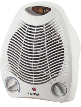 هیتر فندار رومیزی نوا NH-1201F با ترموستات قابل تنظیم و دو سطح توان