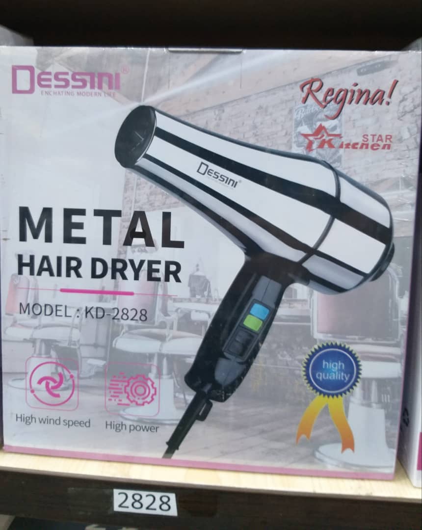 سشوار دسینی مدل KD-2828 با موتور سنگین AC و فناوری تولید یون