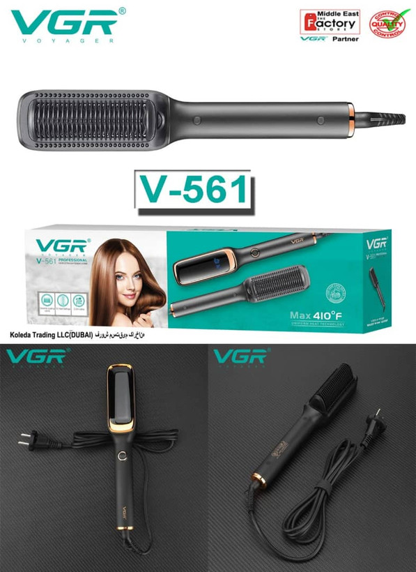 برس حرارتی و صافکننده مو VGR V-561 با فناوری حرارت یکنواخت