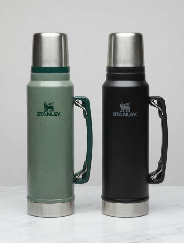 فلاسک کلاسیک استنلی Classic Bottle با درپوش فنجانی و ظرفیت ۱.۴ لیتر
