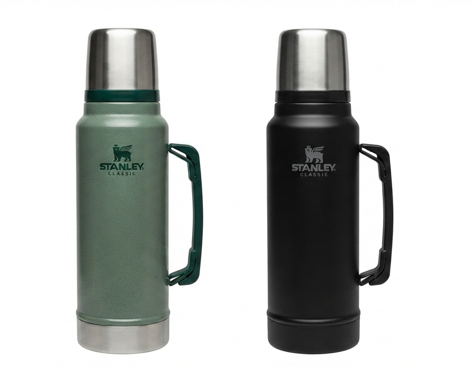 فلاسک کلاسیک استنلی Classic Bottle با درپوش فنجانی و ظرفیت ۱.۴ لیتر