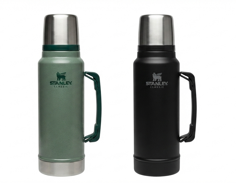 فلاسک کلاسیک استنلی Classic Bottle با درپوش فنجانی و ظرفیت ۱.۴ لیتر
