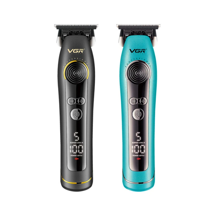 ماشین اصلاح خط زن و صفر زن شارژی VGR مدل V-299 با نمایشگر LED