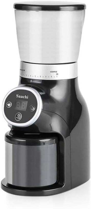 آسیاب قهوه ساچی NL-CG-4966 با ۳۱ درجه تنظیم و نمایشگر دیجیتال