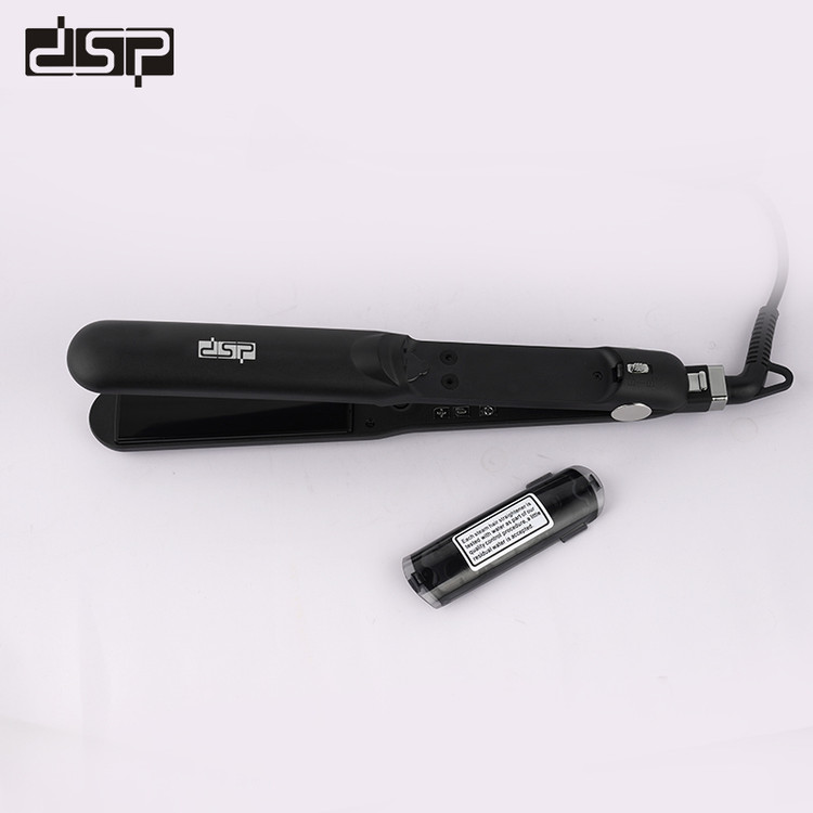 اتو مو بخاردار حرفهای DSP مدل 10255 با صفحات تیتانیوم