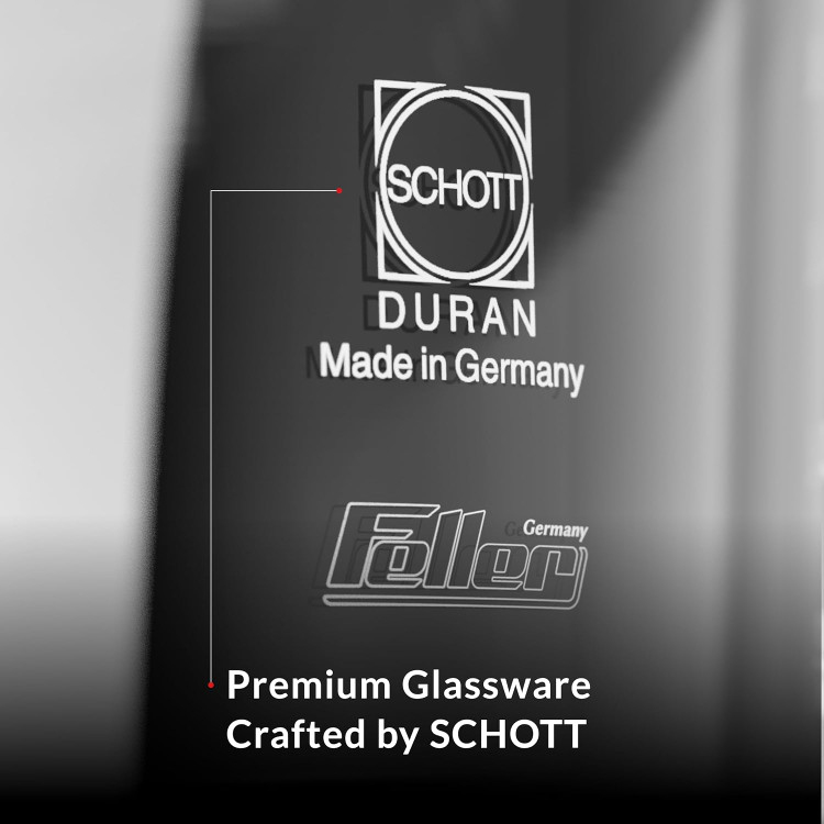 سماور برقی و چای ساز فلر مدل TS 380 شیشه SCHOTT و خاموشی خودکار