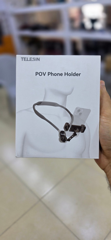 هولدر گردنی موبایل تلسین S2-HNB-02 با طراحی Dual-Ear و بند یدکی