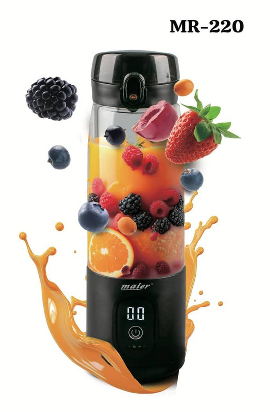 شیکر شارژی مایر MR-220 با موتور ۵۰۰ وات و باتری دوگانه