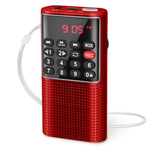 رادیو جیبی پرونوس با پخش MP3 و رادیو FM مناسب استفاده روزمره و سفر
