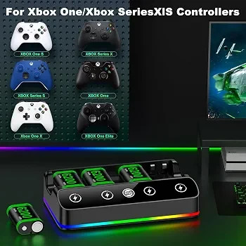 باتری شارژی کنترلر Xbox مناسب استفاده روزمره و جلسات طولانی بازی