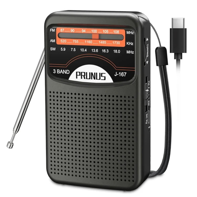 رادیو Pronus گزینهای مناسب برای خرید آنلاین با خروجی هدفون و شارژ USB-C