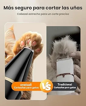 ماشین اصلاح حیوانات خانگی Oneisall بیسیم و کمصدا برای سگ و گربه - تصویر 6