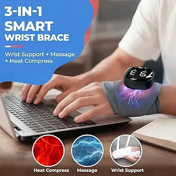 مچبند ماساژور Tech Love با قابلیت تنظیم شدت و گرمایش برای استفاده شخصی