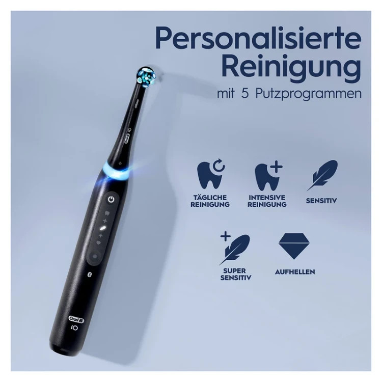 مسواک برقی هوشمند Oral-B با سنسور کنترل فشار و ۵ حالت مسواکزدن - تصویر 7