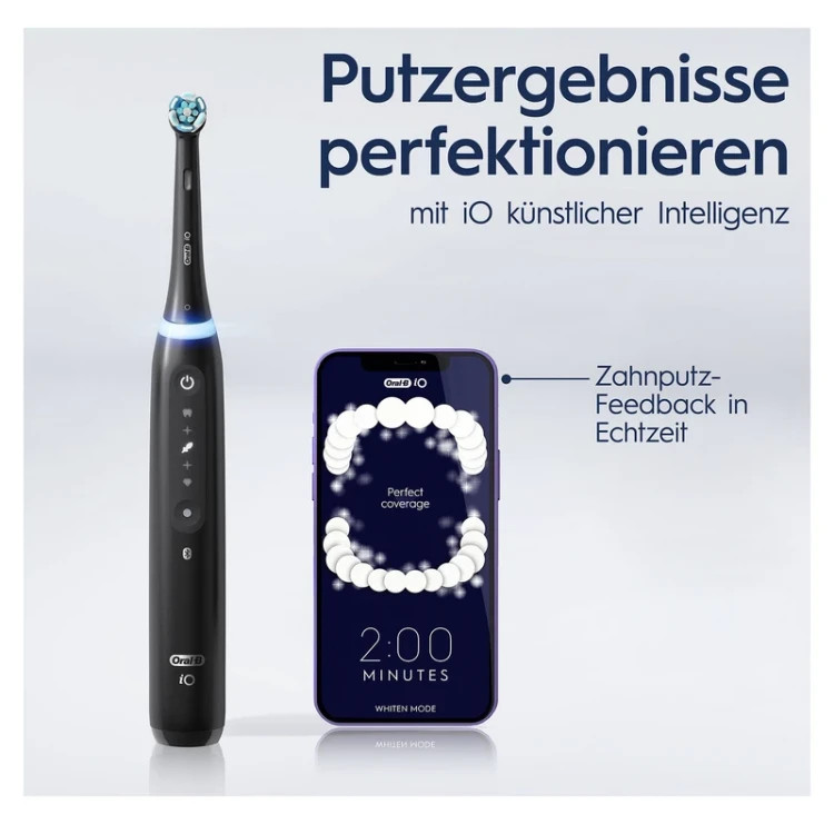 مسواک برقی هوشمند Oral-B با سنسور کنترل فشار و ۵ حالت مسواکزدن - تصویر 6