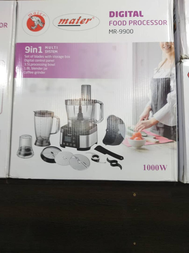 غذاساز دیجیتال مایر MR-9900 اصل ۱۰۰۰ وات ۹ در ۱