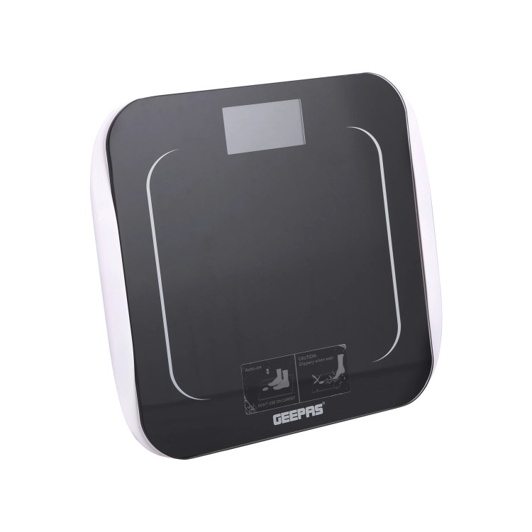Geepas GBS4219 ترازو دیجیتال با سنسور سنجش فشار و دقت تفکیک ۰.۱ کیلوگرم