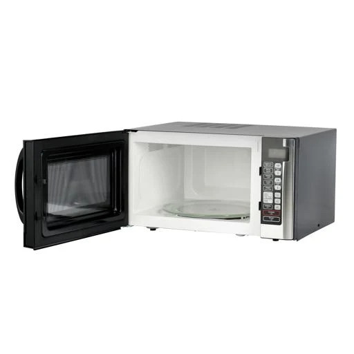 GEEPAS GM01898 مایکروویو ۱۵۰۰ وات با پنل کنترل عربی و دفترچه راهنما