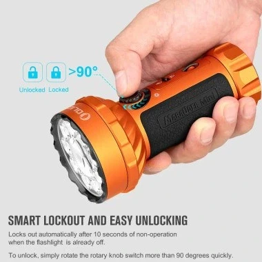 چراغ قوه شارژی ضدآب OLIGHT MARAUDER Mini مناسب کمپینگ