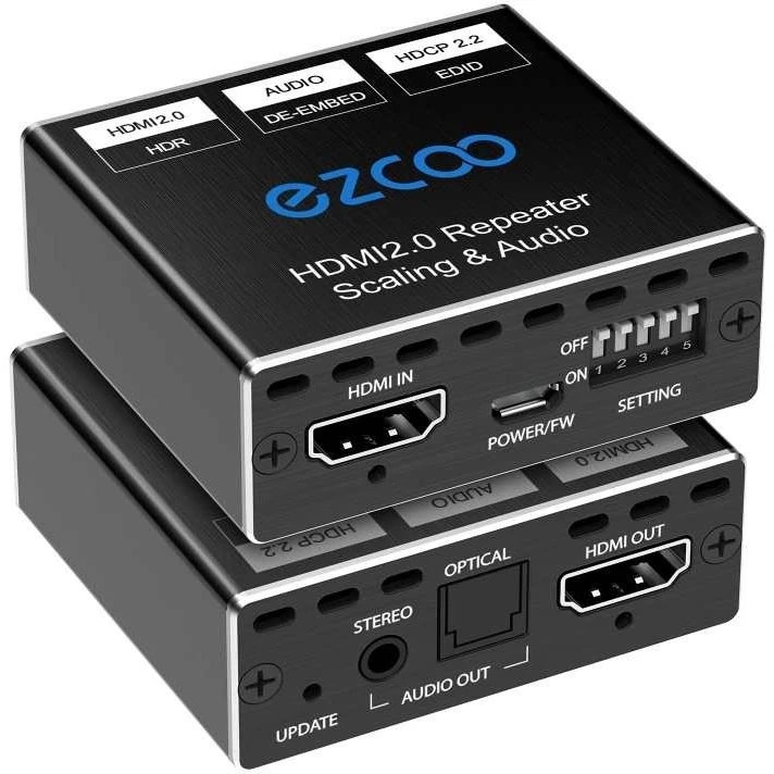 استخراجکننده صدای HDMI با پشتیبانی از تصویر 4K و نرخ 60Hz