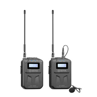 میکروفون یقهای بیسیم BOYA با فناوری UHF و ۴۸ کانال برای تولید محتوا