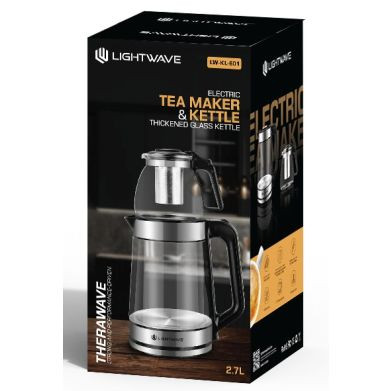 خرید چای ساز روهمی LIGHTWAVE LW-KL-601 مناسب دم کردن چای سنتی